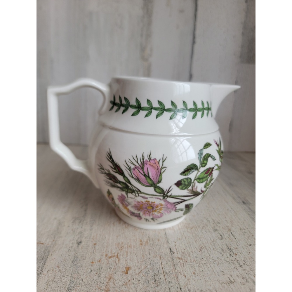 Botanical garden water pitcher portmeirion Floral flower unique kitchen